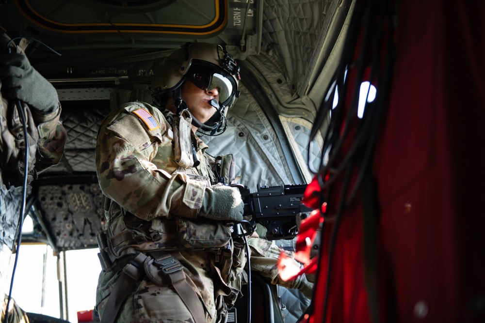 1-111th Aviation Regiment conduct joint Aerial Gunnery operations
