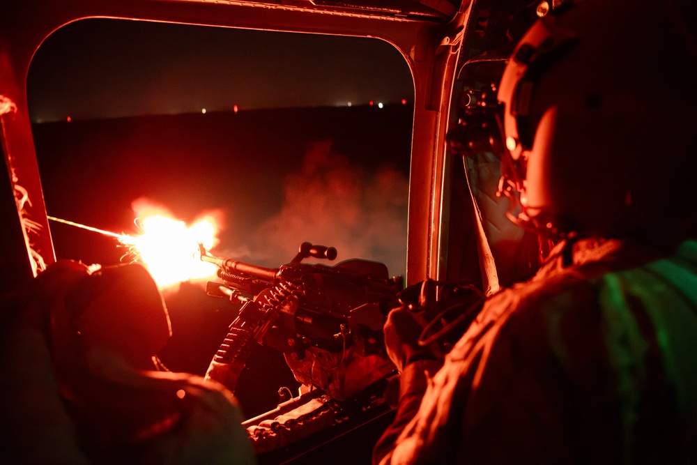 1-111th Aviation Regiment conducts joint Aerial Gunnery operations