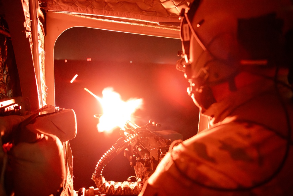 1-111th Aviation Regiment conducts joint Aerial Gunnery operations