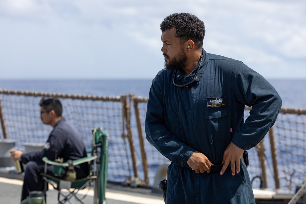 Curtis Wilbur Conducts Live-Fire Exercise