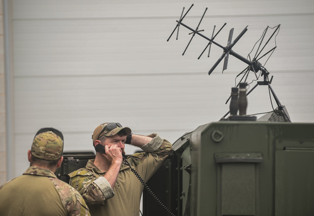 148th Air Support Operations Squadron TACP Airmen Conduct Field Training Exercise