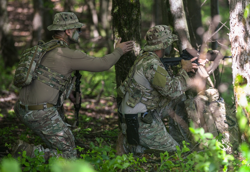 148th Air Support Operations Squadron TACP Airmen Conduct Field Training Exercise