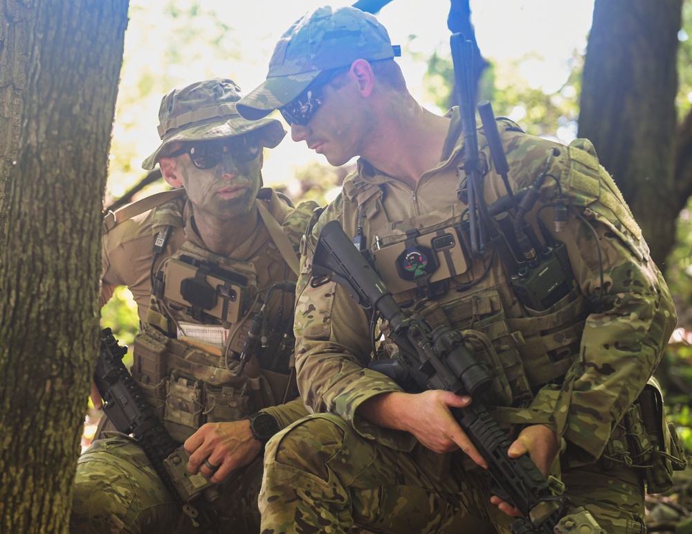 148th Air Support Operations Squadron TACP Airmen Conduct Field Training Exercise