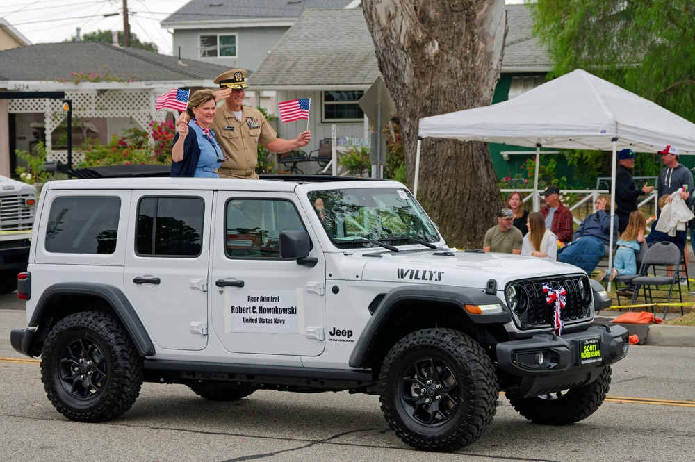 Rear Adm. Robert Nowakowski at Torrance Armed Forces Day