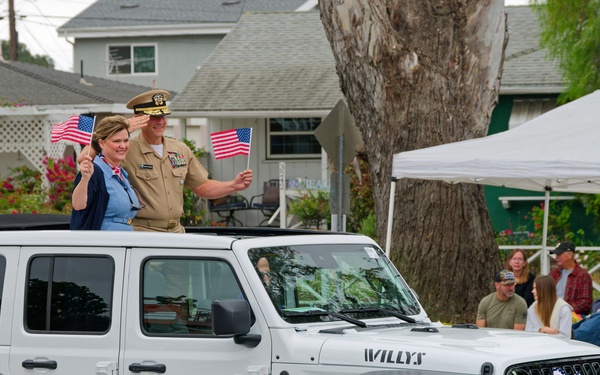 Rear Adm. Robert Nowakowski at Torrance Armed Forces Day