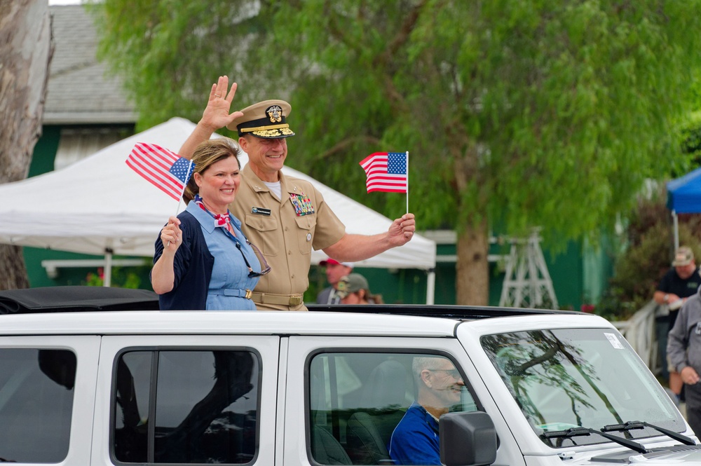 Rear Adm. Robert Nowakowski at Torrance Armed Forces Day