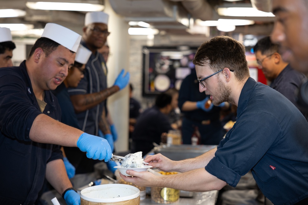 Curtis Wilbur MWR Hosts Ice Cream Social