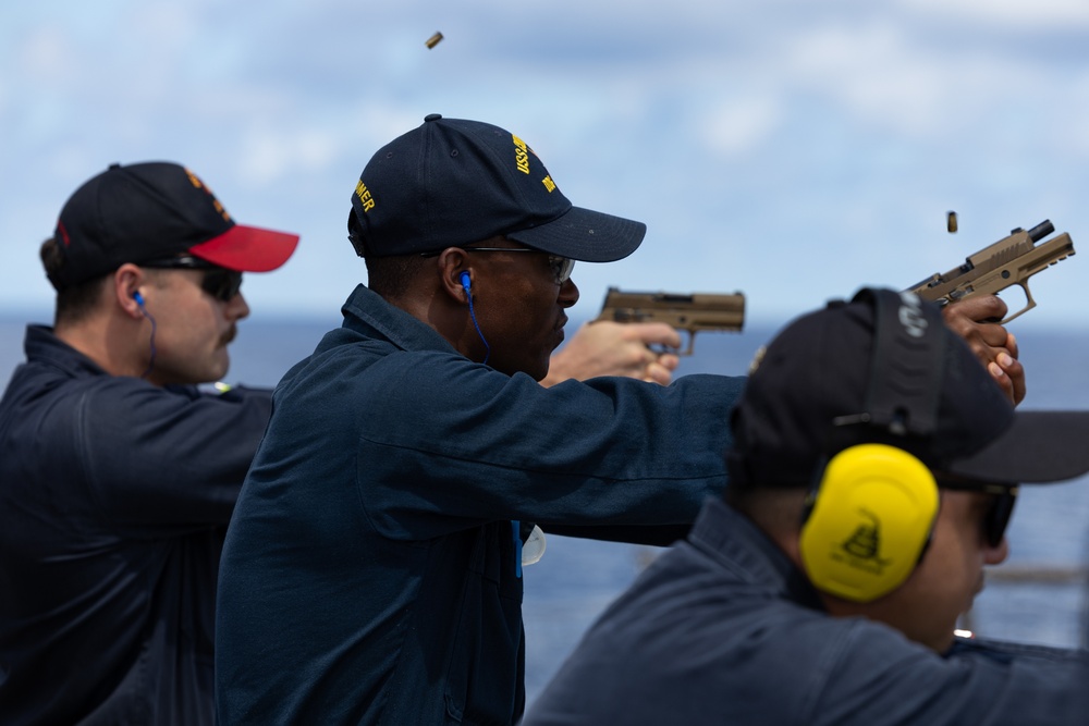 Curtis Wilbur Conduct Small Arms Gun Shoot