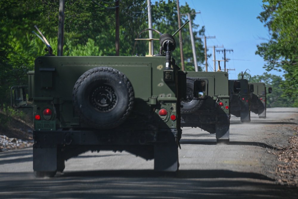 148th Air Support Operations Squadron TACP Airmen Conduct Field Reconnaissance Exercise