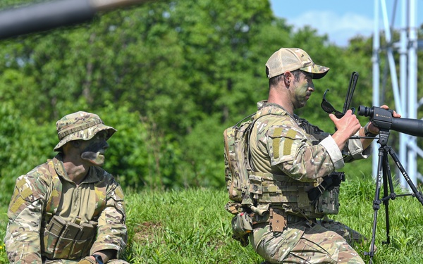 148th Air Support Operations Squadron TACP Airmen Conduct Field Reconnaissance Exercise