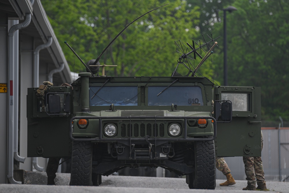 148th Air Support Operations Squadron TACP Airmen Conduct Field Reconnaissance Exercise