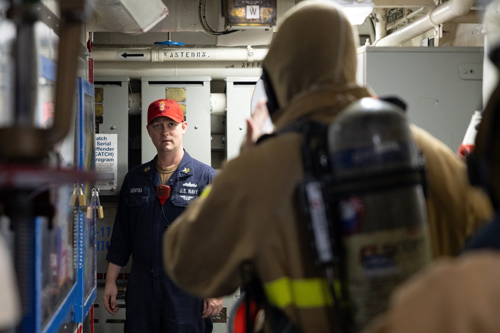 Curtis Wilbur Conduct Flying Squad Drill