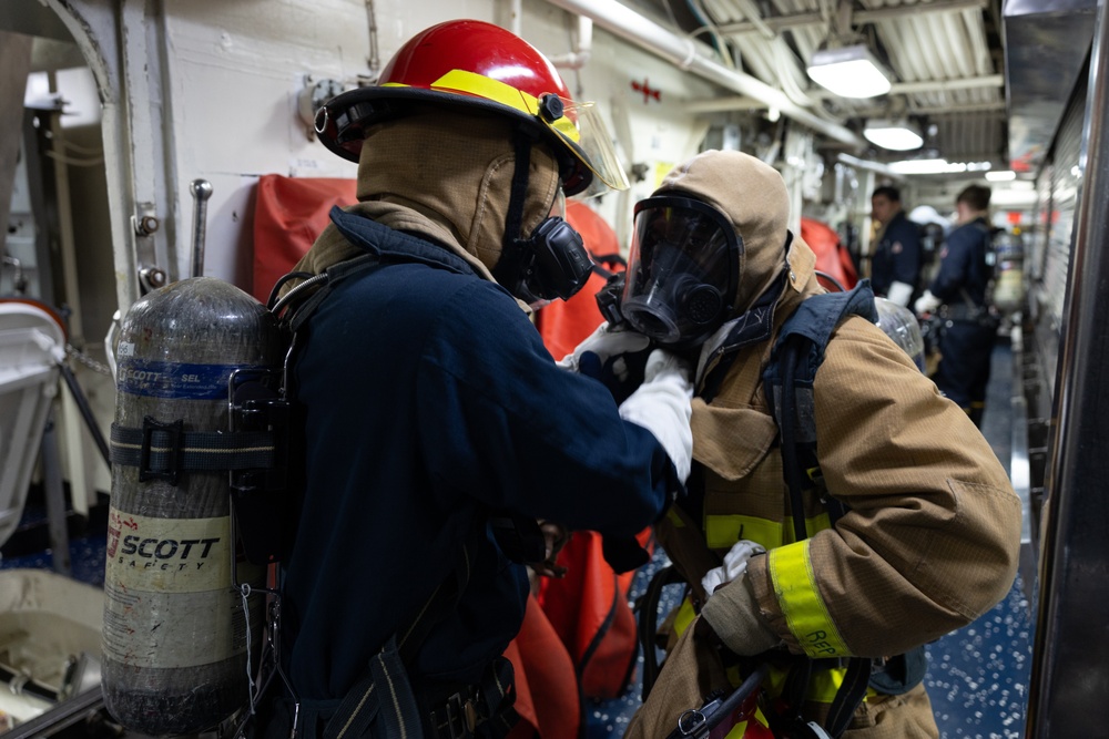 Curtis Wilbur Conduct Flying Squad Drill