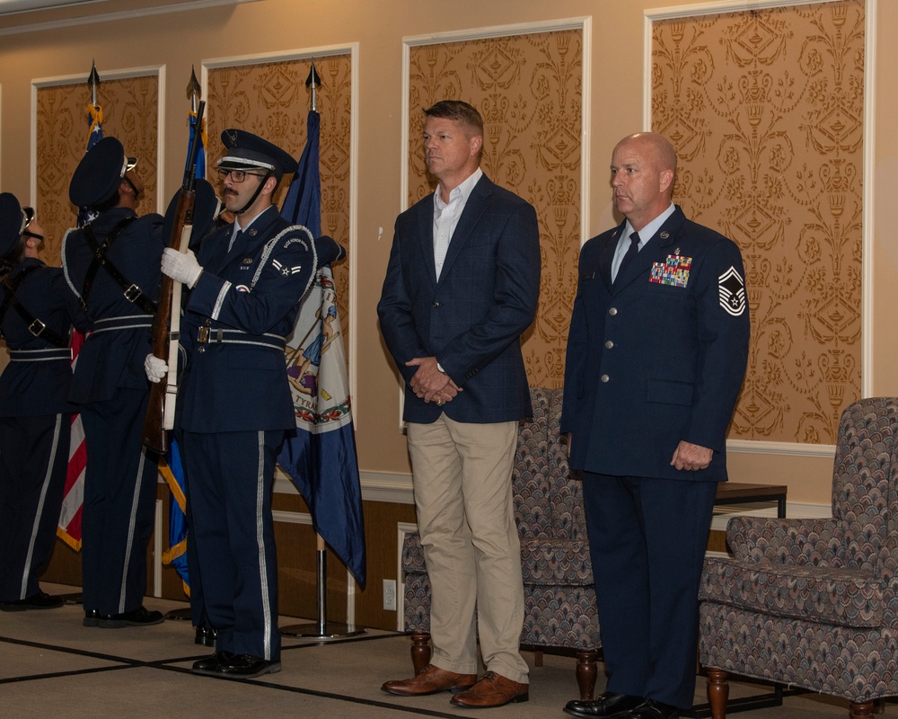 SMSgt Leon O. Joyal promotes to Chief Master Sergeant
