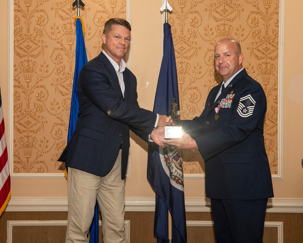 SMSgt Leon O. Joyal promotes to Chief Master Sergeant