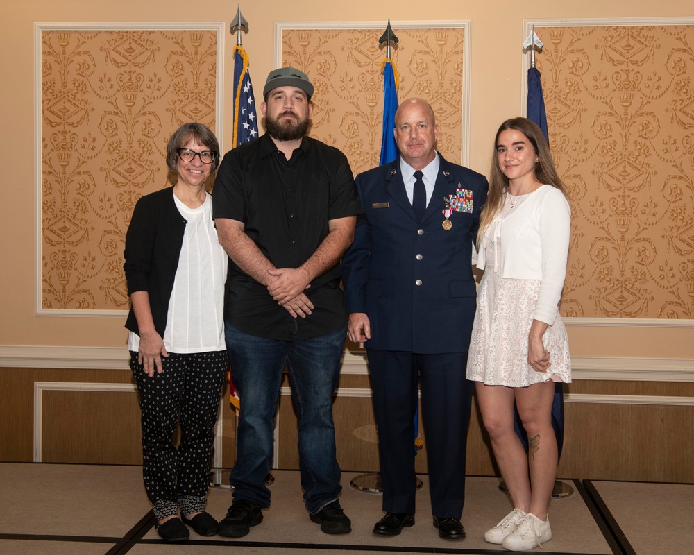 SMSgt Leon O. Joyal promotes to Chief Master Sergeant
