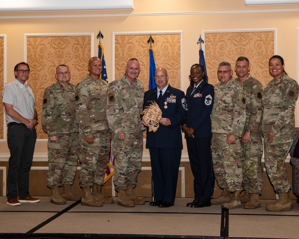 SMSgt Leon O. Joyal promotes to Chief Master Sergeant