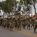 The 300th Army Reserve Band marches in Torrance
