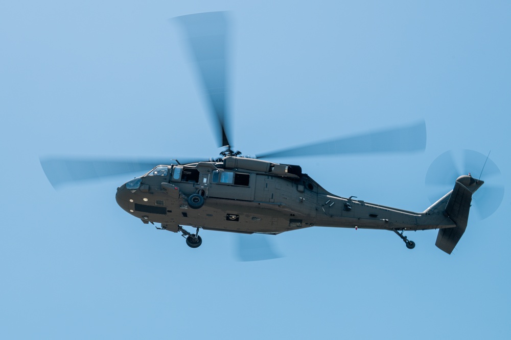 FLARNG aviation conducts daytime aerial gunnery qualifications