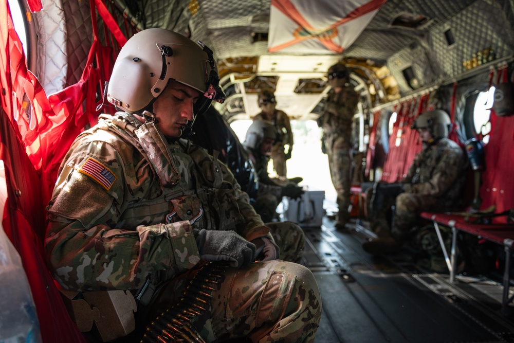 FLARNG aviation conducts daytime aerial gunnery qualifications