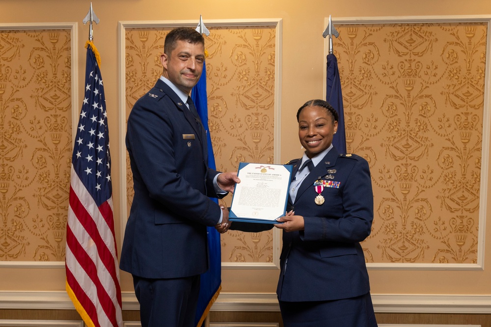 MAJ Amos Retires
