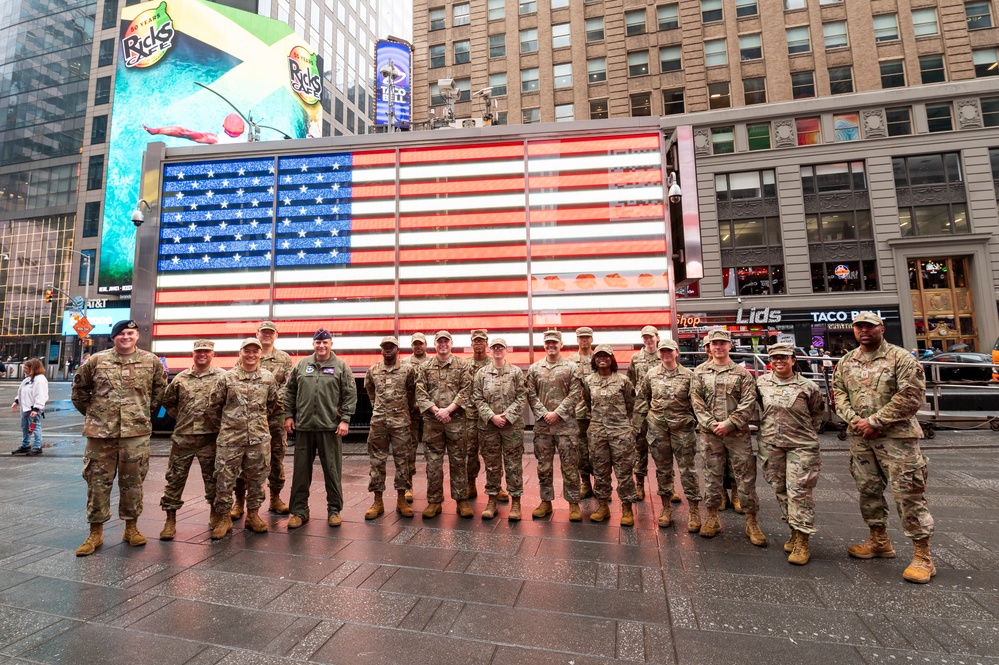 AFRS Commander performs NYC DEP swear-in