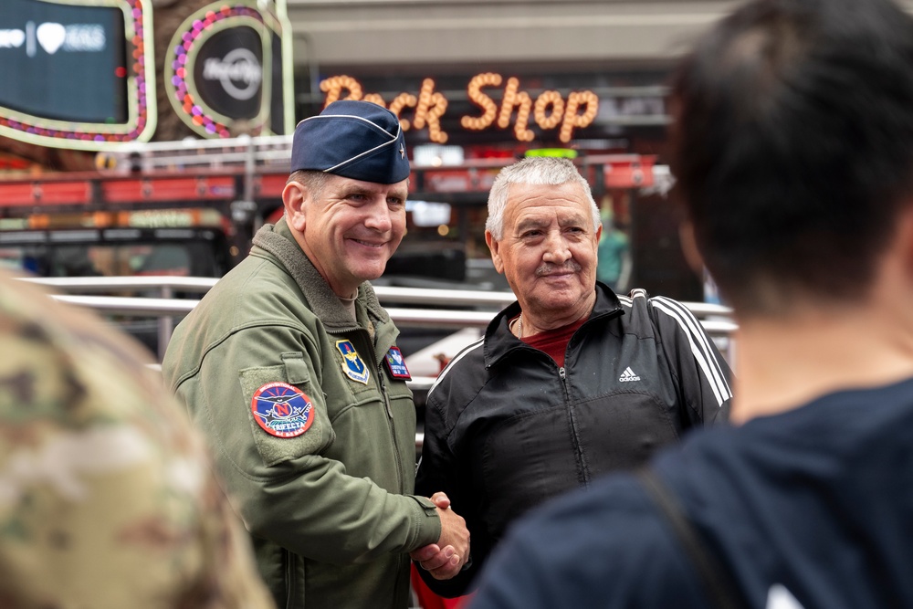 AFRS Commander performs NYC DEP swear-in