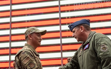 AFRS Commander performs NYC DEP swear-in