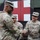 Soldier receives Challenge Coin