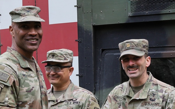 Soldier receives Challenge Coin