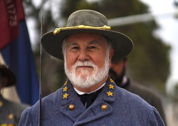 Sons of the American Revolution and the1st North Carolina Civil War Re-enactors Honor Veterans