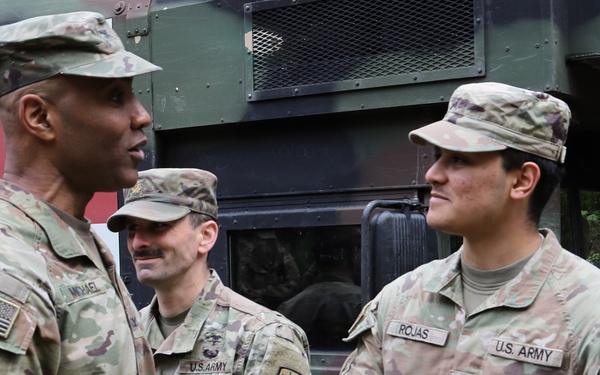 Soldier Received Challenge Coin