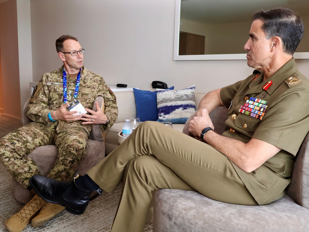 United Nations Command Leadership participates in land forces symposium