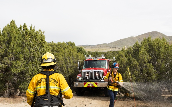Unified Fire Authority performs wildland fire suppression training