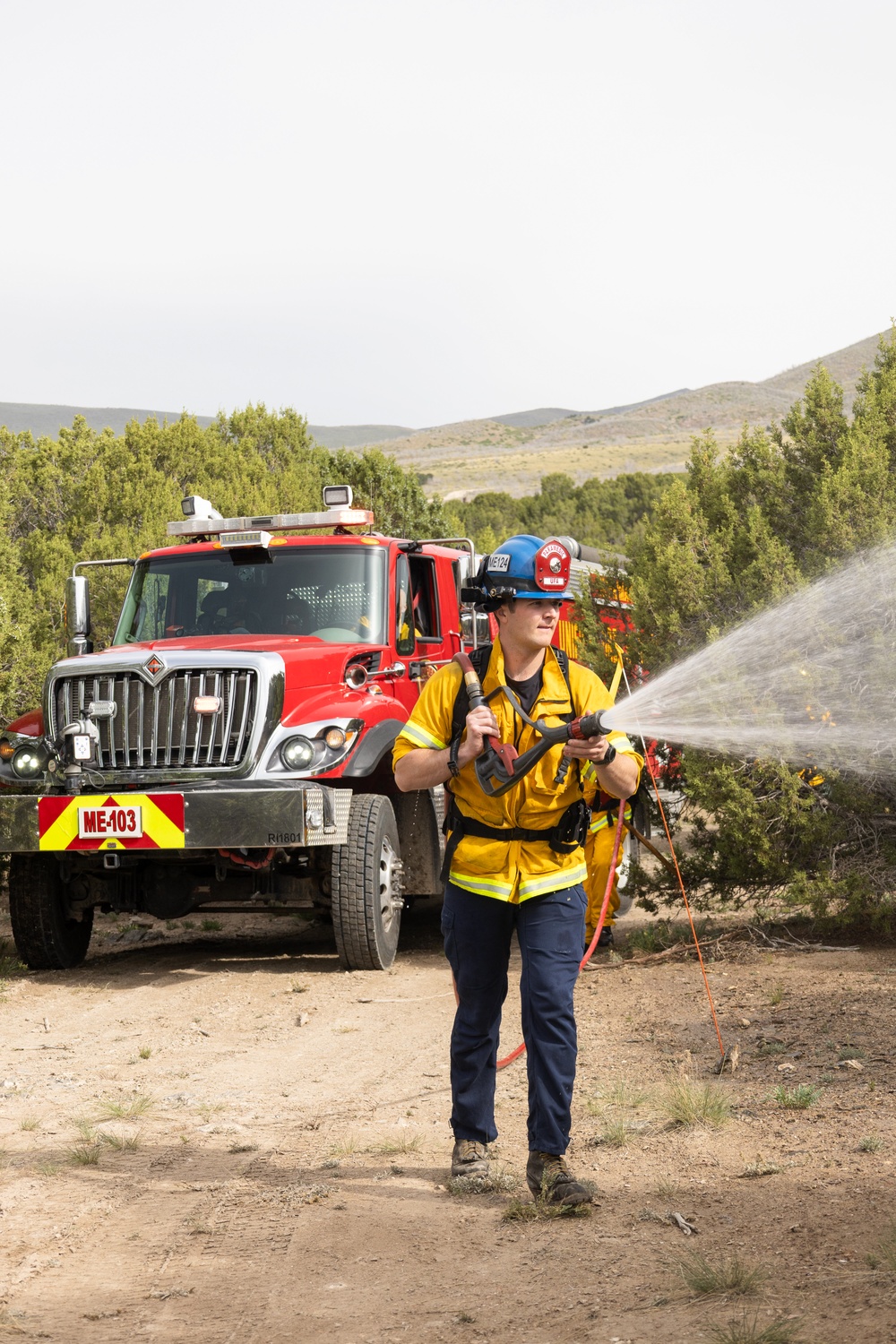Unified Fire Authority performs wildland fire suppression training