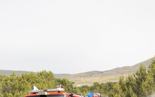 Unified Fire Authority performs wildland fire suppression training