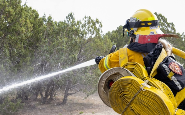 Unified Fire Authority performs wildland fire suppression training
