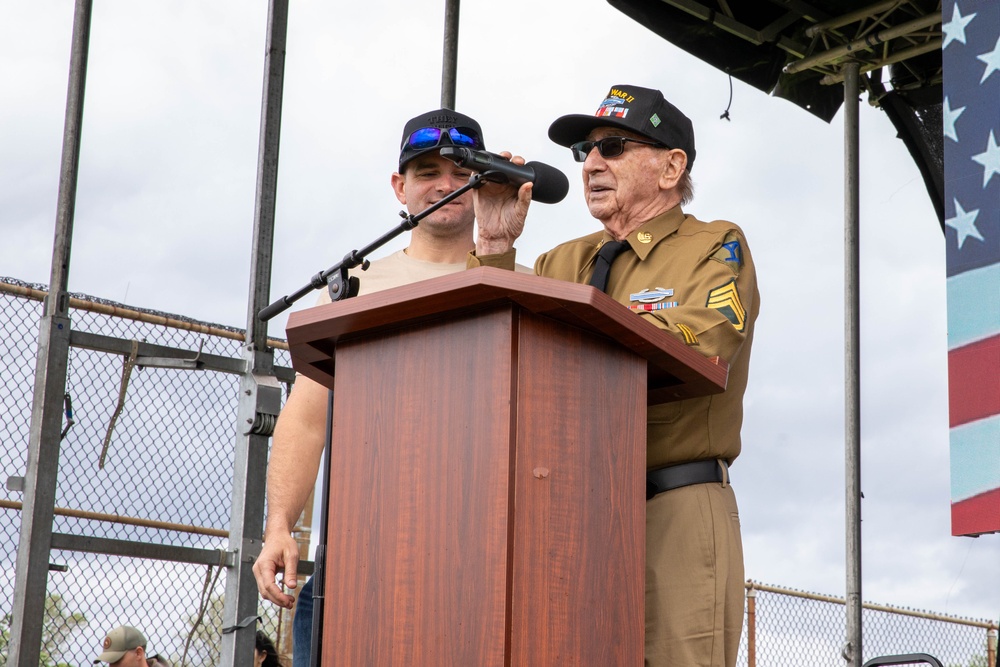 100 Year Old Yankee Division Veteran Recieves Bronze Star