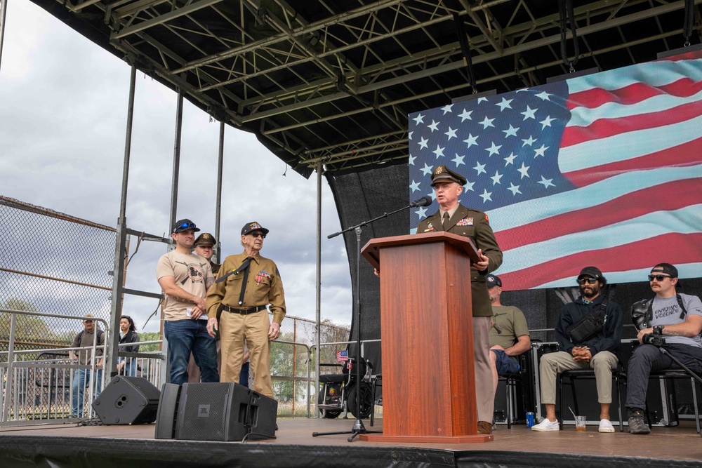 100 Year Old Yankee Division Veteran Recieves Bronze Star