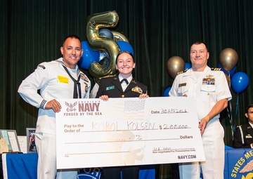 NTAG Jacksonville Presents ROTC Scholarship to Nease Student