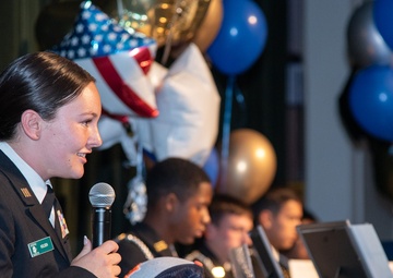 NTAG Jacksonville Presents ROTC Scholarship to Nease Student