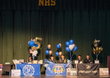 NTAG Jacksonville Presents ROTC Scholarship to Nease Student