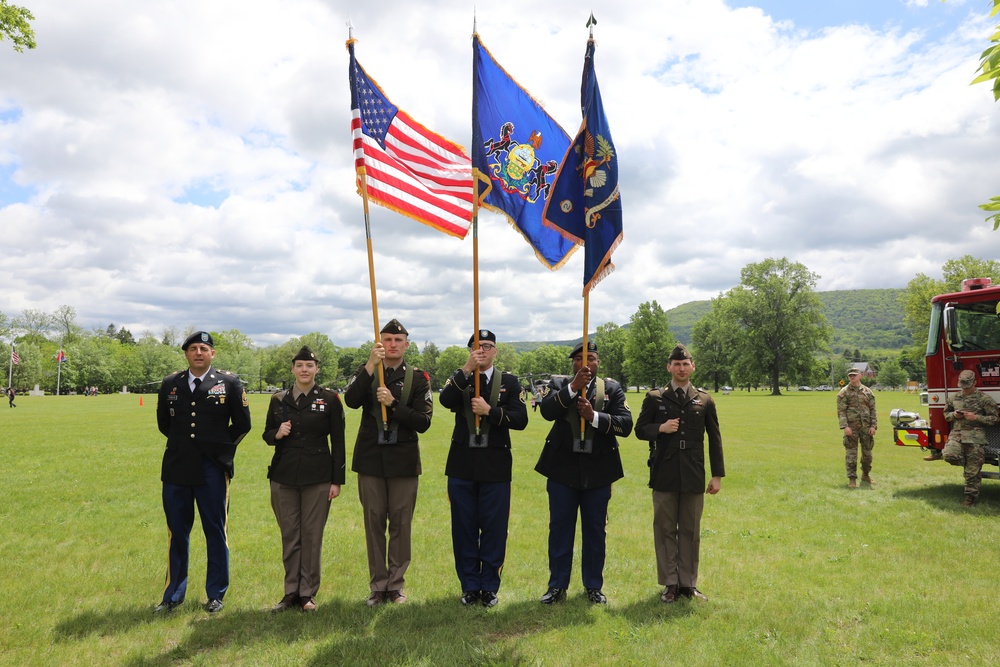 Boalsburg ceremony with 28th ECAB
