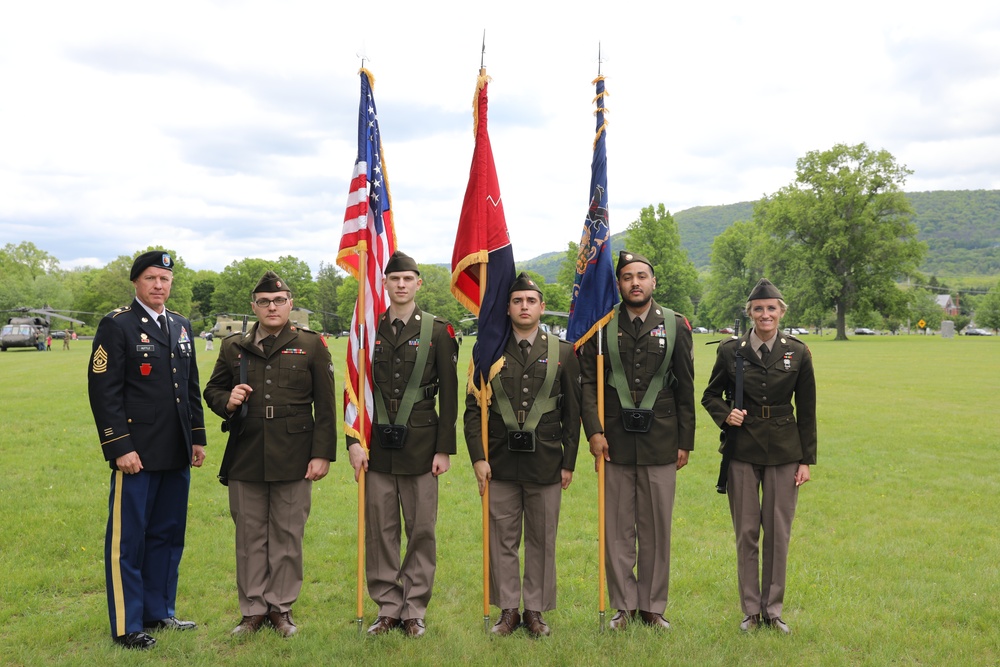 Boalsburg ceremony with 28th ECAB