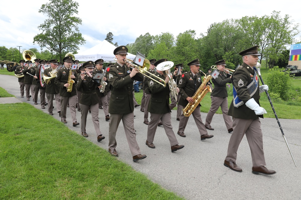 Boalsburg ceremony with 28th ECAB