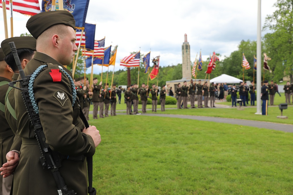 Boalsburg ceremony with 28th ECAB