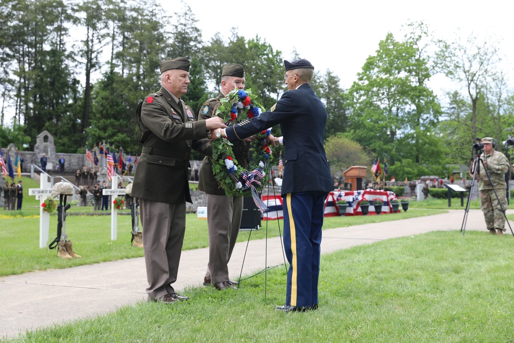 Boalsburg ceremony with 28th ECAB