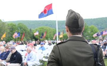 Boalsburg ceremony with 28th ECAB