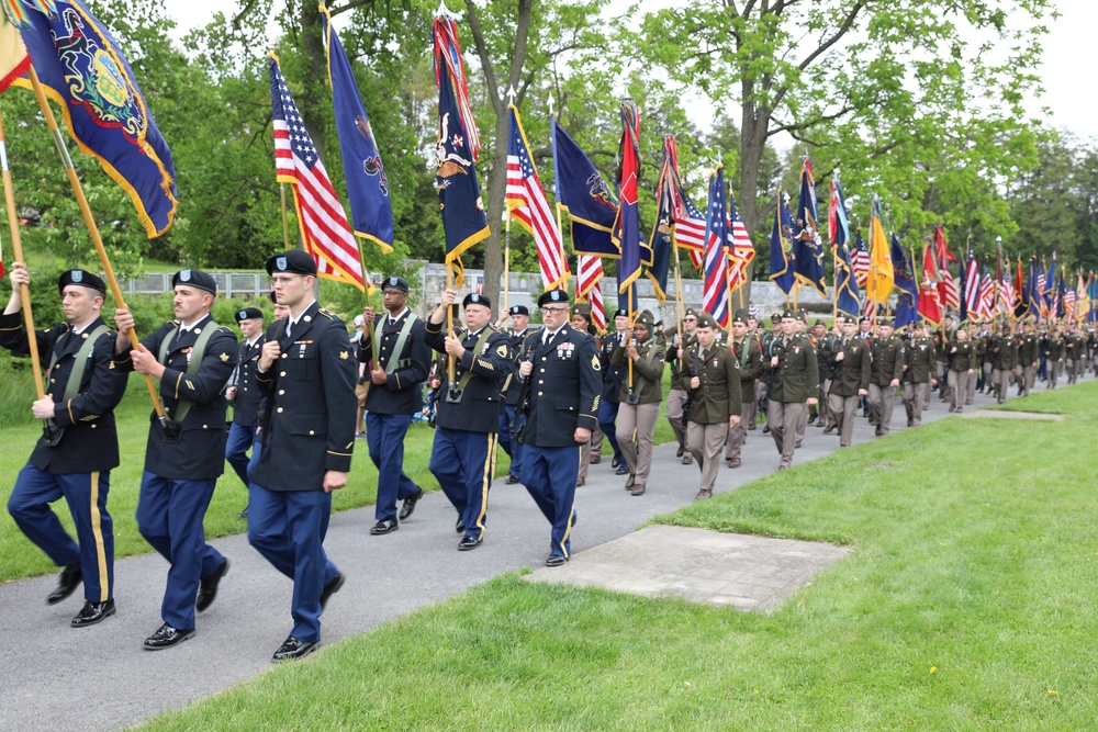 Boalsburg ceremony with 28th ECAB