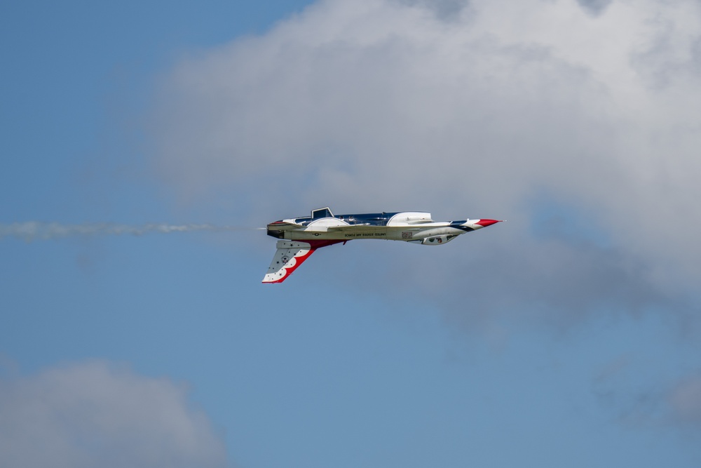 USAFADS perform at the Defenders of Liberty Airshow 2025